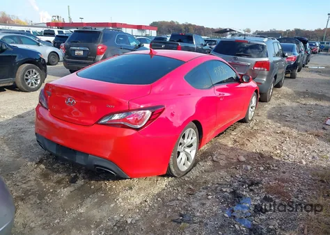 2013 Hyundai Genesis 2.0T from USA, damaged, VIN KMHHT6KD3DU091644